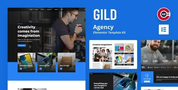 Gild – Agency Elementor Template Kit